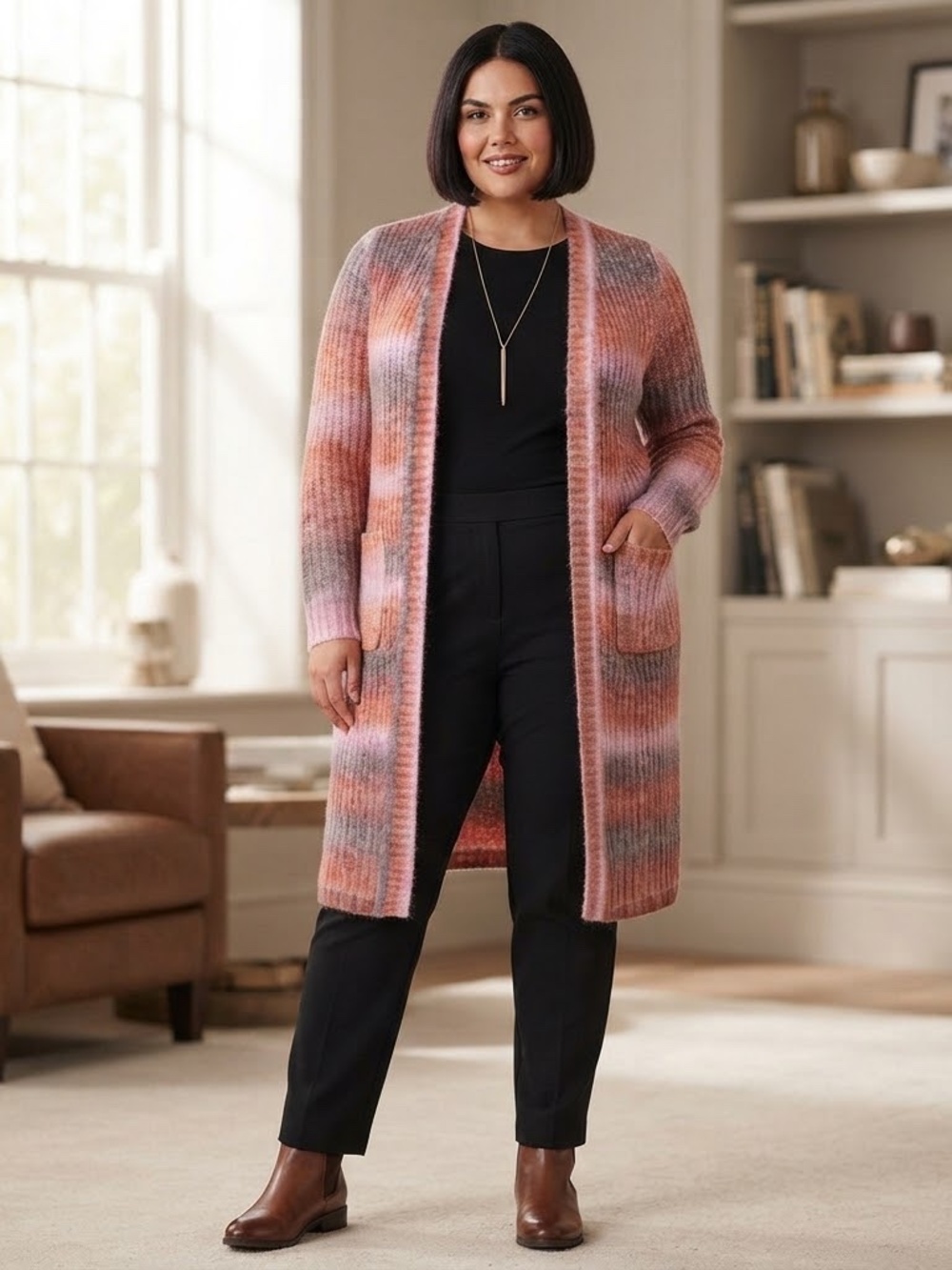 NWT Torrid Ombre Duster Sweater Size 4 (4X)